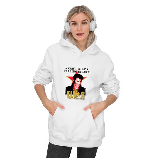 Elvis Presley Can't Help Falling In Love Hoodies