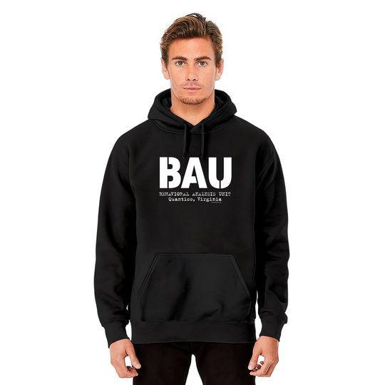 Criminal Minds Merchandise Hoodie Criminal Minds BAU Quantico