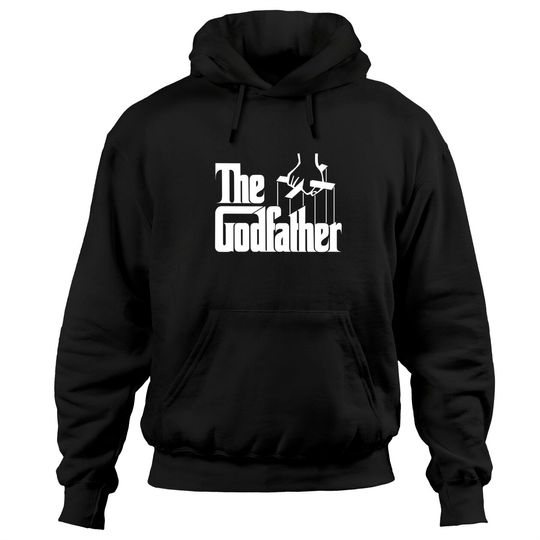 The Godfather Original White Title Logo Pullover Hoodie