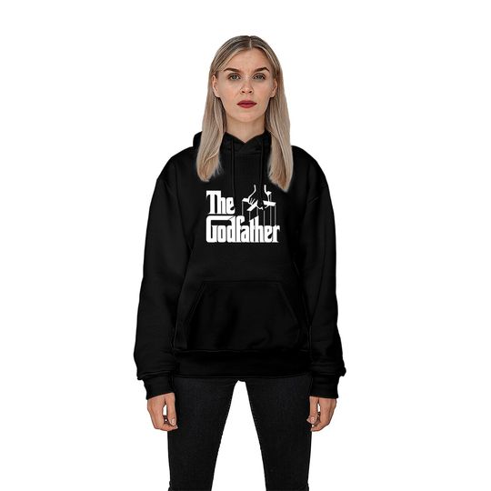 The Godfather Original White Title Logo Pullover Hoodie