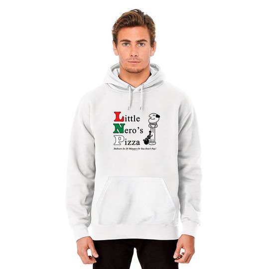 Home Alone Little Nero's Pizza Logo  Hoodie