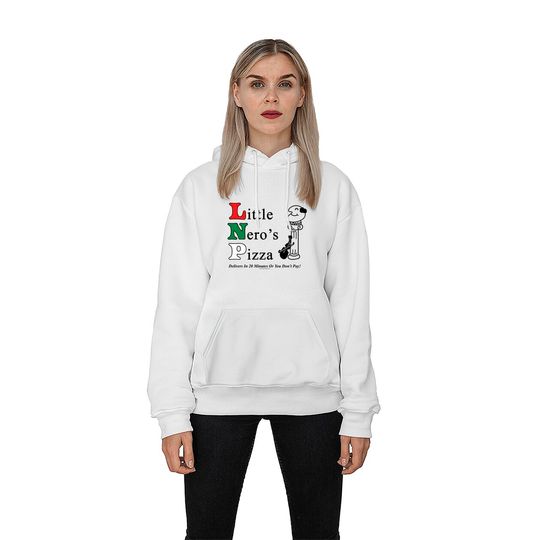 Home Alone Little Nero's Pizza Logo  Hoodie