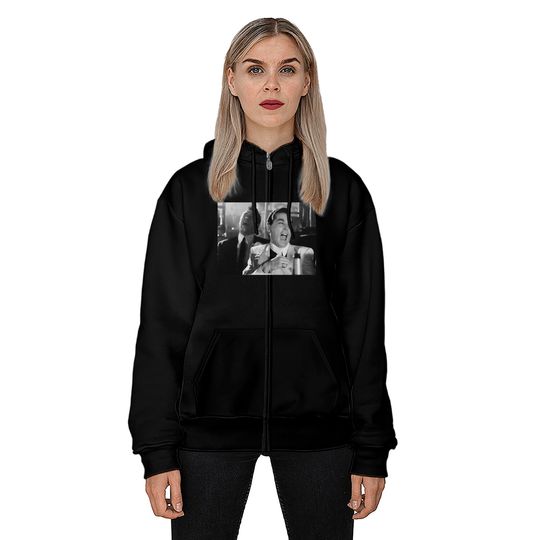 Goodfellas Ray Liotta Laughing Funny How Unisex Zip Hoodie