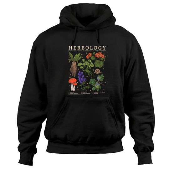Harry Potter Herbology Plants V2 Hoodies