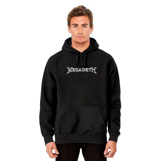 Megadeth Hoodie Silver Logo