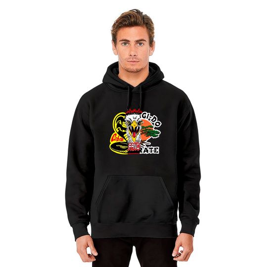 Cobra Kai Eagle Fang Miyagi Do Karate Mash Up Hoodies