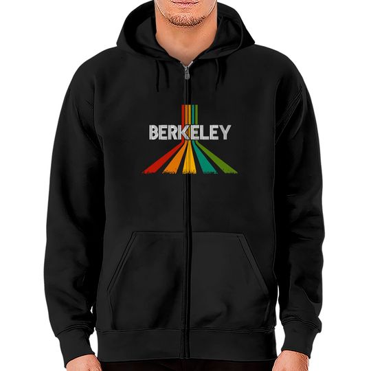 Berkeley California  Vintaget Zip Hoodie