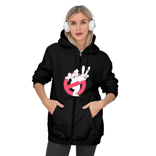 Ghostbusters Ii 8 Bit Classic 1990 Nes Gaming Zip Hoodie