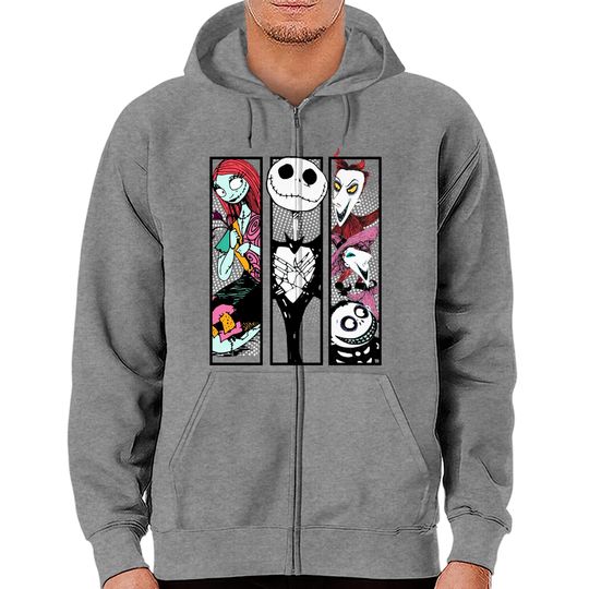 Nightmare Before Christmas Zip Hoodie