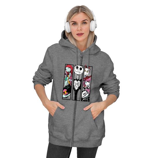 Nightmare Before Christmas Zip Hoodie