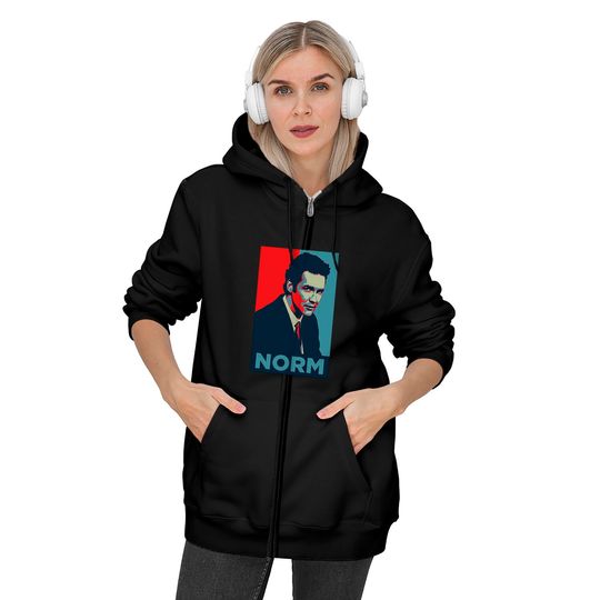 Norm Macdonald R.i.p 1959-2021 Zip Hoodie
