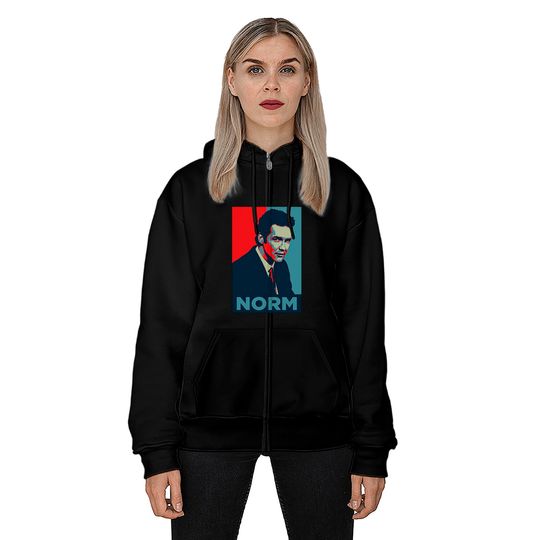 Norm Macdonald R.i.p 1959-2021 Zip Hoodie