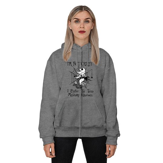 Jack Skellington Zip Hoodie