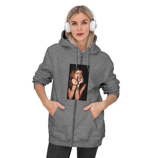 Rihanna Singer Zip Hoodie