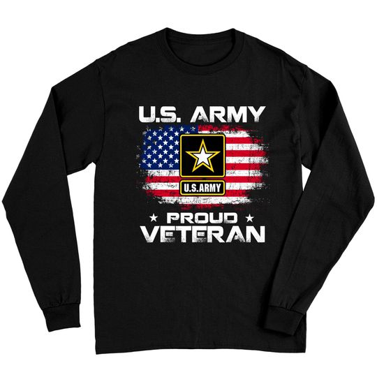 U.S Army Proud Veteran Day Long Sleeves