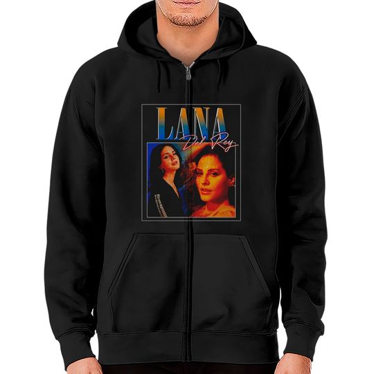 Lana Del Rey Zip Hoodie