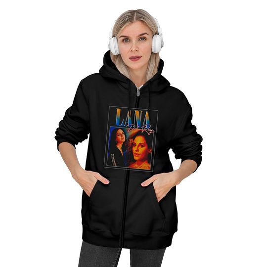 Lana Del Rey Zip Hoodie