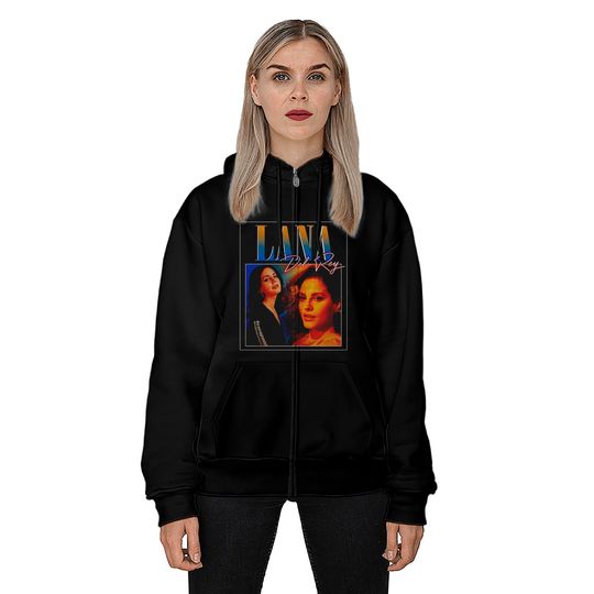 Lana Del Rey Zip Hoodie