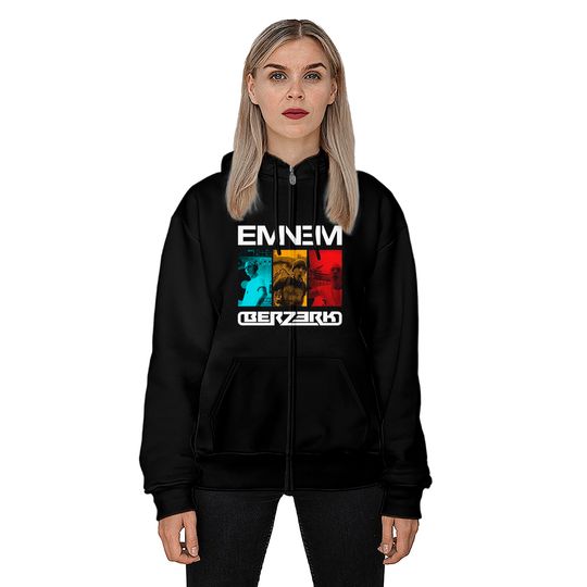 Eminem Berzerk Panels Zip Hoodie