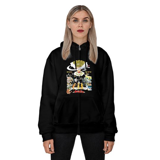 Green Day 1994 Dookie Tour Zip Hoodie