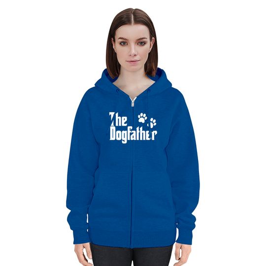 Mens The Dogfather Zip Hoodie