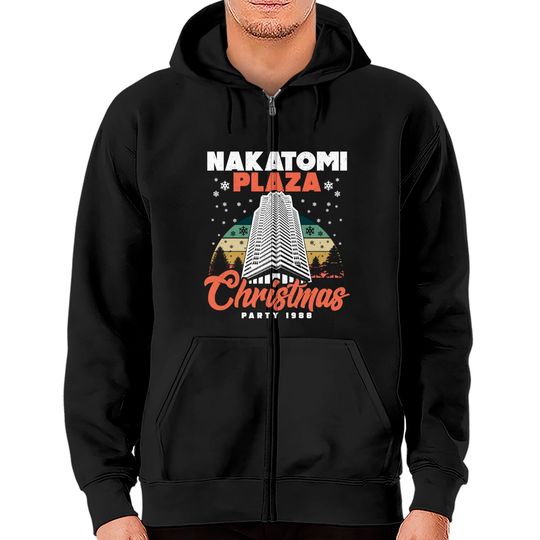 Nakatomi Plaza Christmas Party Zip Hoodie
