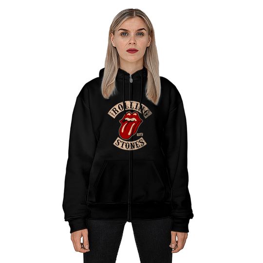 Vintage Rolling Stones Us 1978 Tour Zip Hoodie