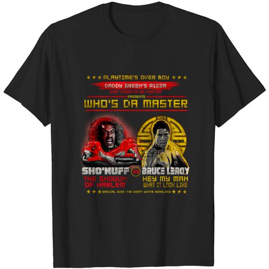 WHO DA MASTER BATTLE RETRO - The Last Dragon - T-Shirt