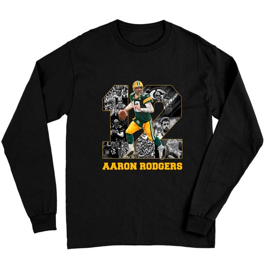 Aaron Rodgers 12 Best Football Player Long Sleeves