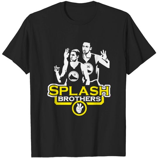 Splash Brothers Steph Curry Klay Thompson Golden S T Shirt