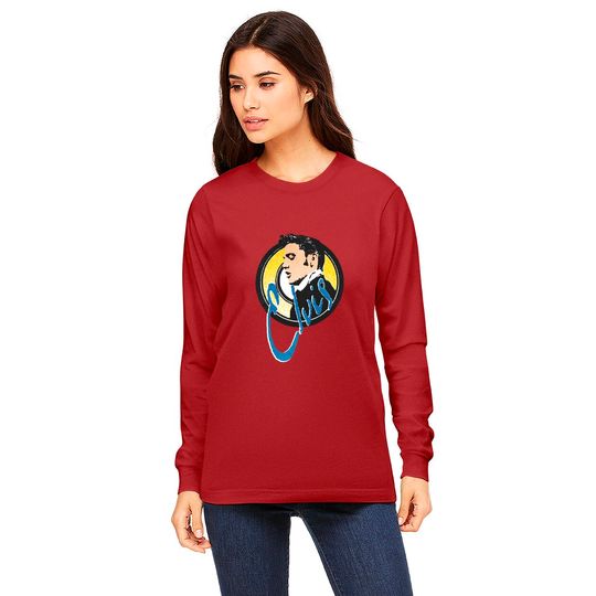Elvis Presley  Vintage Circle Long Sleeve