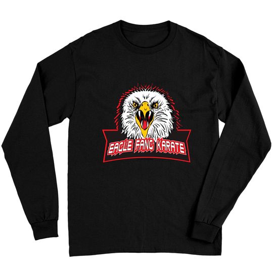 Cobra Kai Eagle Fang Karate Logo Long Sleeve