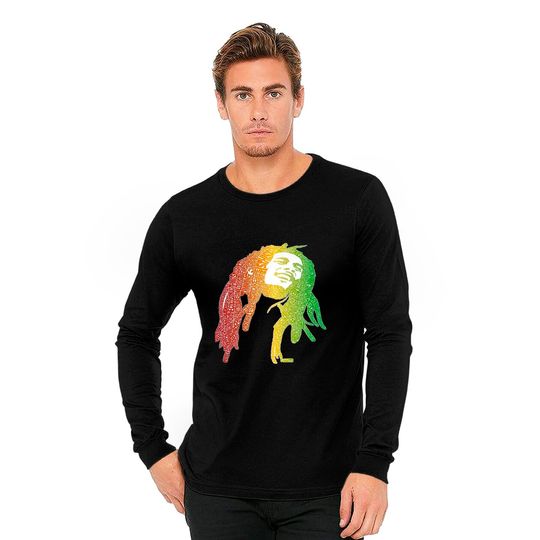 Affiche De Bob Marley Art Long Sleeves