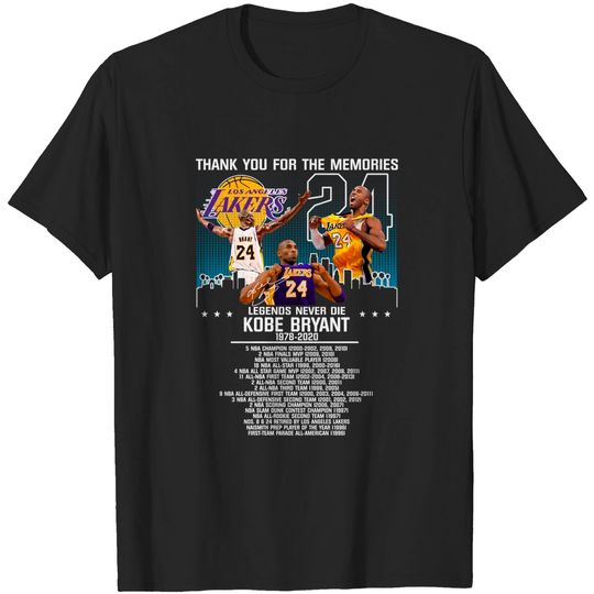 Kobe Bryant Basketball T Shirt