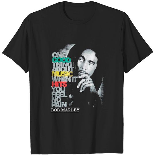 Bob Marley Good Music Hits T-Shirt