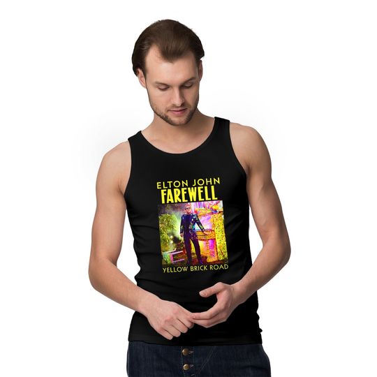 Elton John Farewell Tour Tank Tops