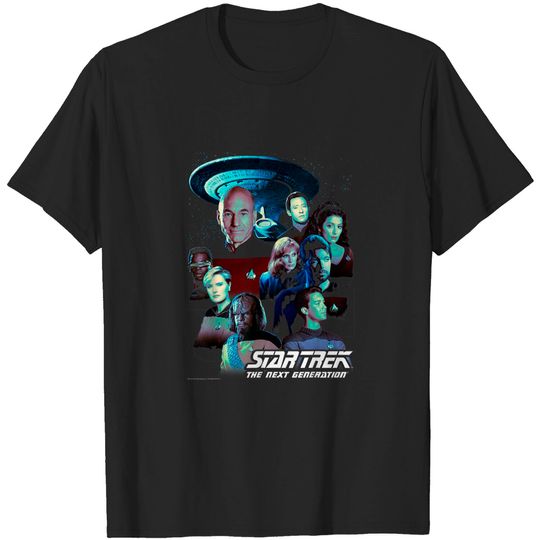 Star Trek Next Generation Crew Portraits T-Shirt