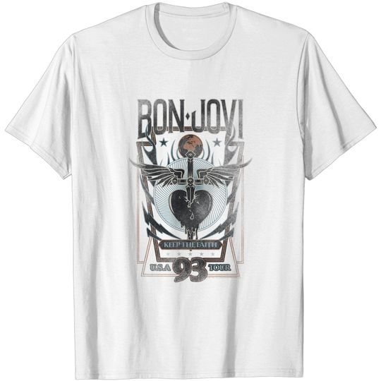 Bon Jovi Keep The Faith Unisex Adult T Shirt