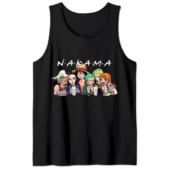 Luffy Friends The Pirate King Tank Tops