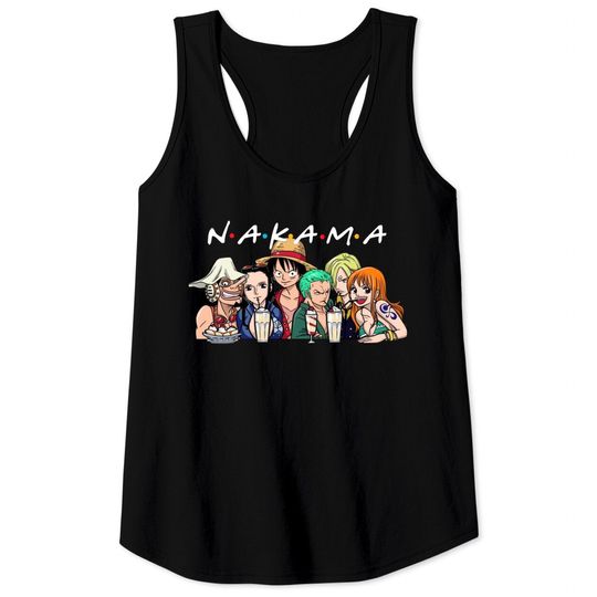 Luffy Friends The Pirate King Tank Tops