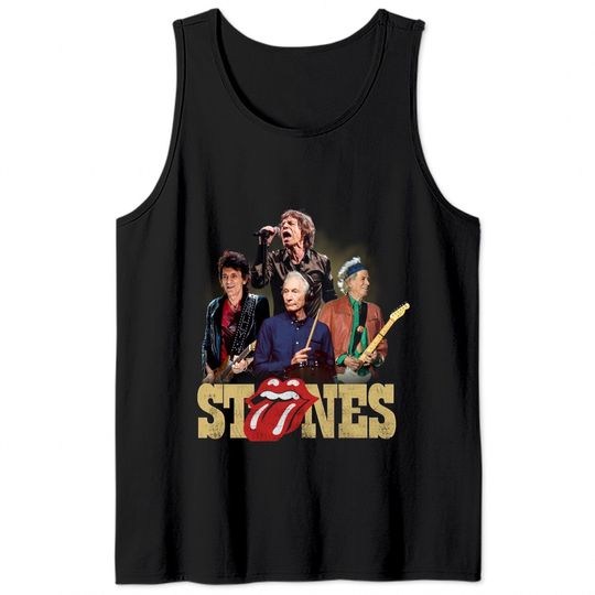 The Rolling Stones Rock Band Tank Tops