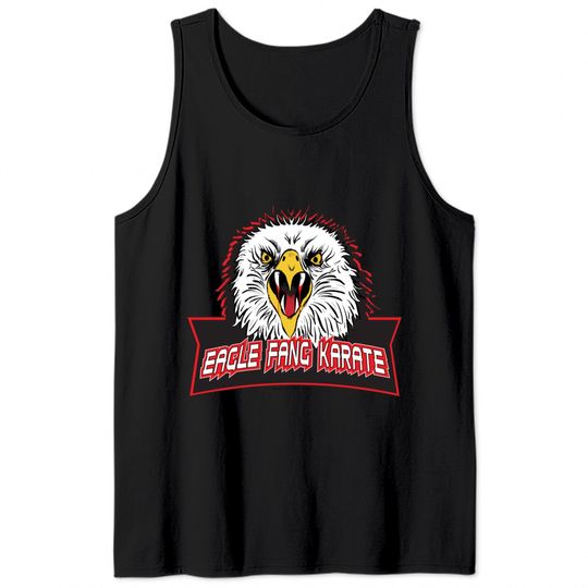 Cobra Kai Eagle Fang Karate Logo Tank Top
