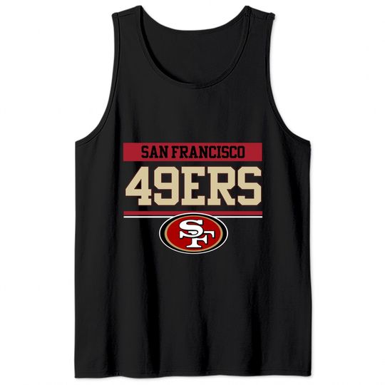 football Short Sleeve Charcoal San Francisco 49ers Tank Tops
