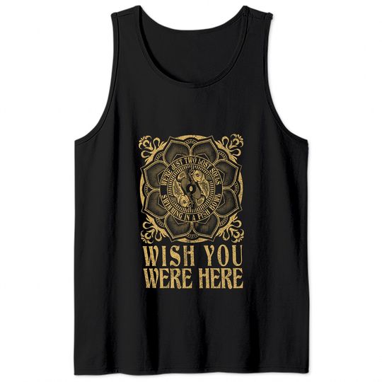 Pink Floyd Wish You Were Here Tank Tops