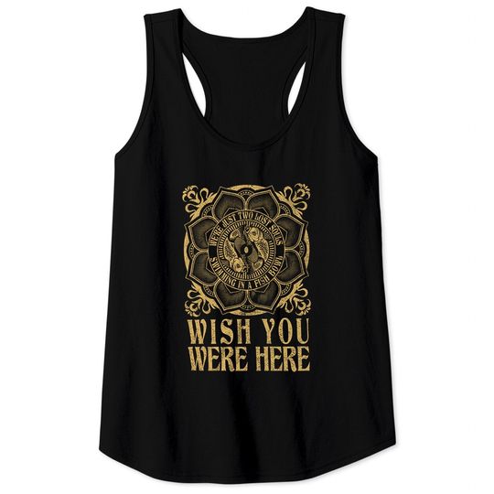 Pink Floyd Wish You Were Here Tank Tops