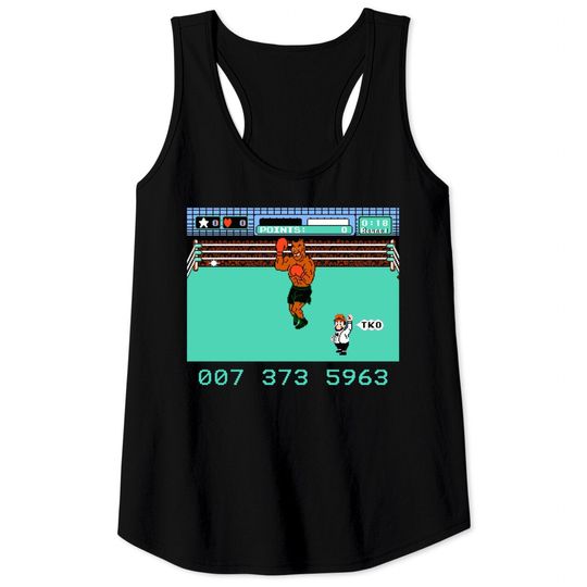 Discover Mike Tysons Punch Out NES Tank Tops