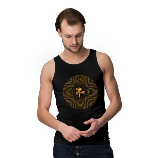 U2 Joshua Tree Vinyl Tank Tops