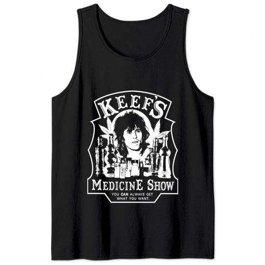 Keith Richards Keef's Medicine Show Tank Tops