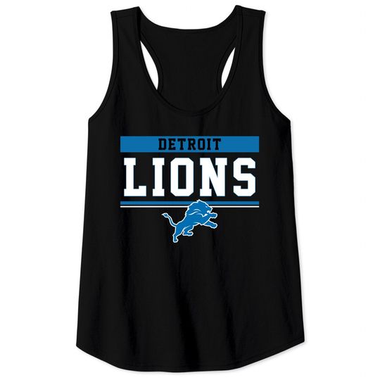 Team Fan Detroit Lions Tank Tops