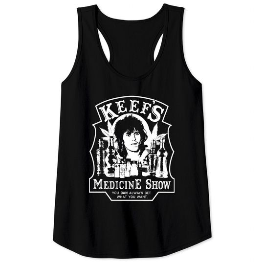 Keith Richards Keef's Medicine Show Tank Tops